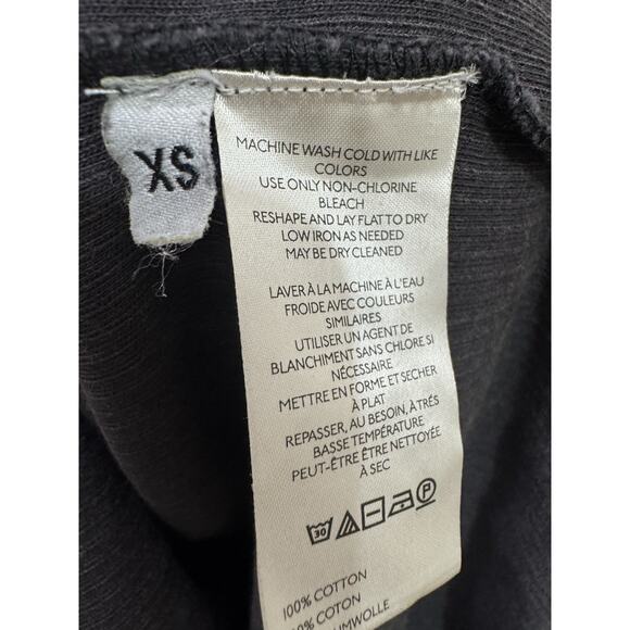 Anthropologie Pilcro Corduroy Relaxed Jacket Shacket Duster Dark Gray Size XS - Picture 5 of 6